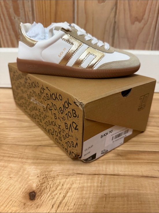 Back 70 Shoes - Back 70 Streetwear Retro Cloud Sneaker in Beige